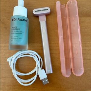Solawave 4-in-1 red light therapy wand